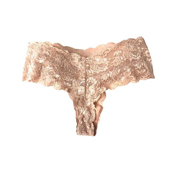 Cosabella Never Say Never Comfie Thong - L/XL (NWOT) - Beige - Picture 4 of 6